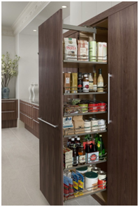Pull-out larder