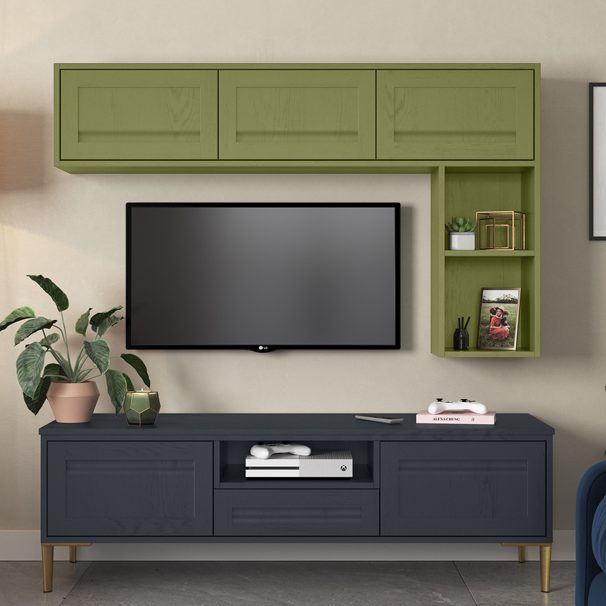 tv media wall furniture